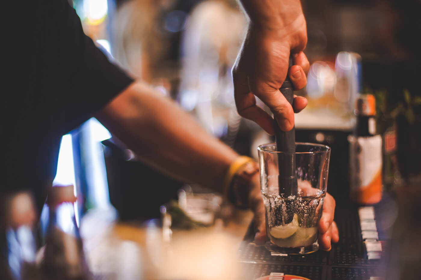 A Post-Nup Pub cocktail